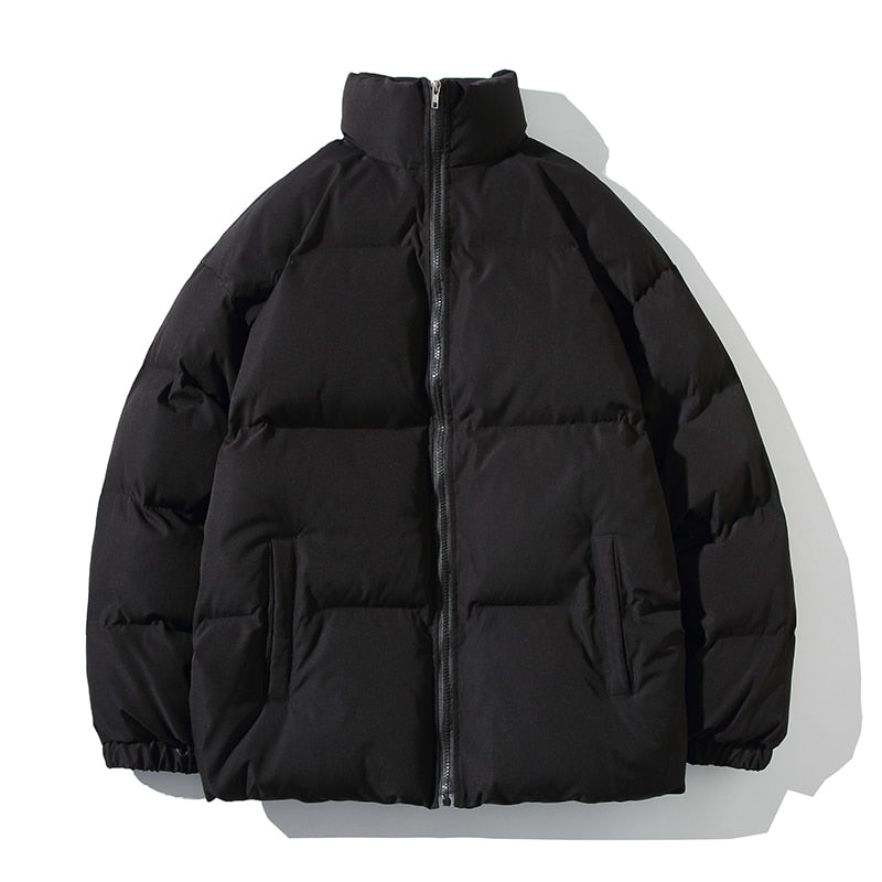 Stand Collar Parka Jacket