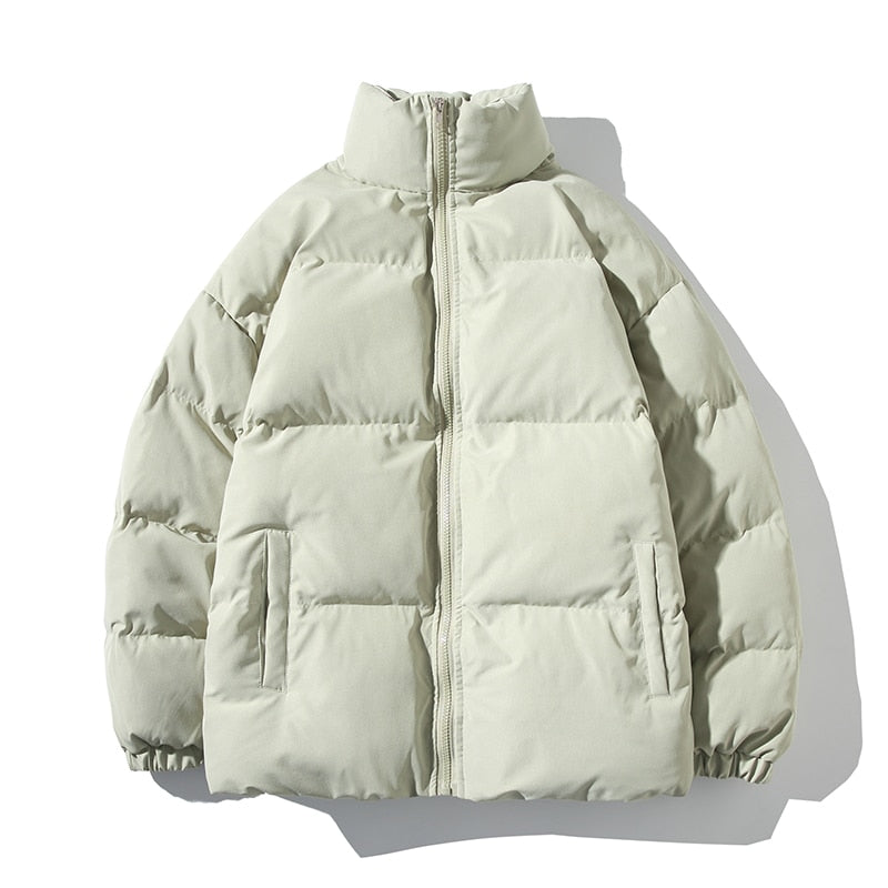 Stand Collar Parka Jacket
