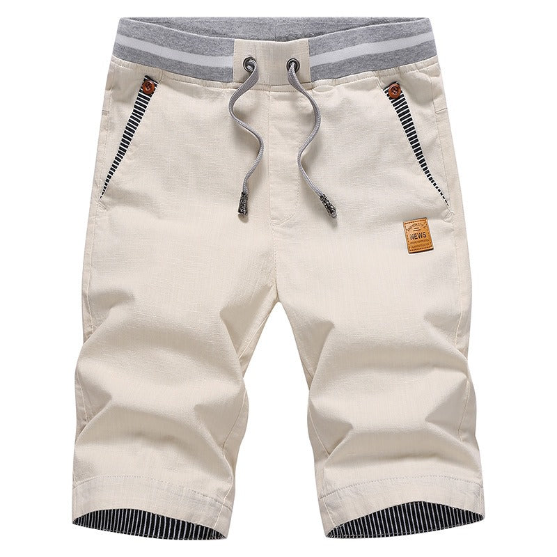 Relaxed Cotton Beach Shorts — Men's Everyday Wear