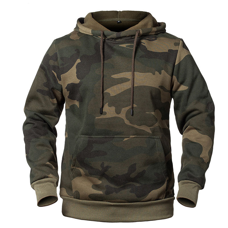 Camo Pullover Hoodie