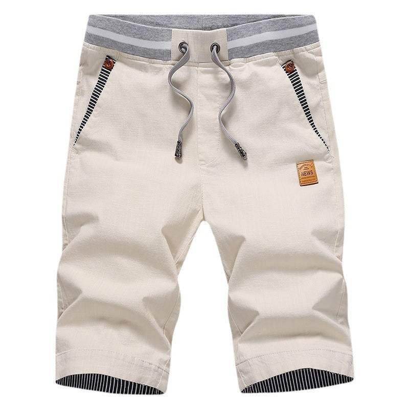 Relaxed Cotton Beach Shorts — Men's Everyday Wear
