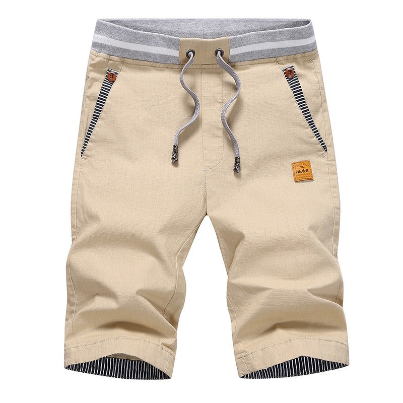Relaxed Cotton Beach Shorts — Men's Everyday Wear