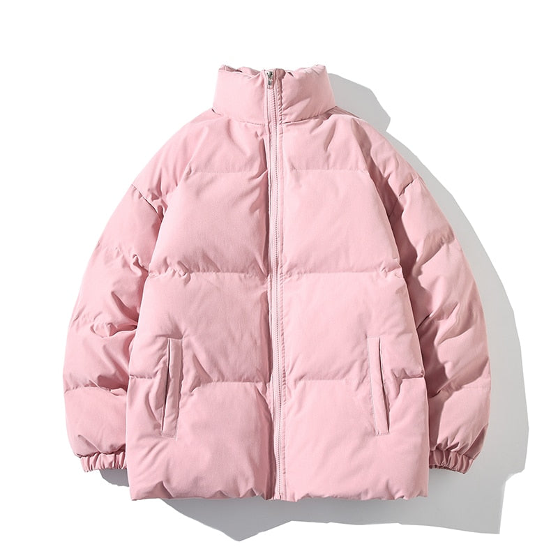 Stand Collar Parka Jacket