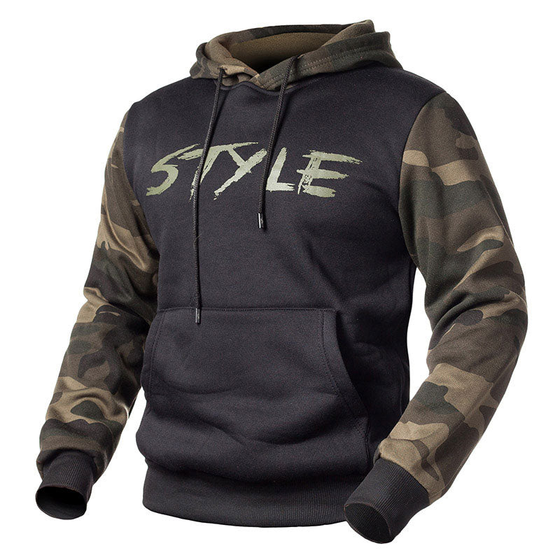 Camo Pullover Hoodie