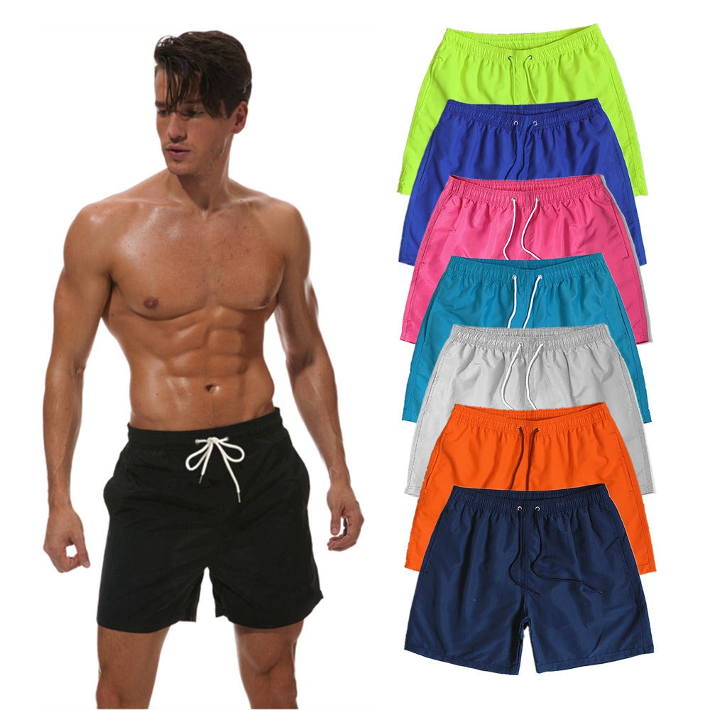 Men's 100% Polyester Beach Shorts