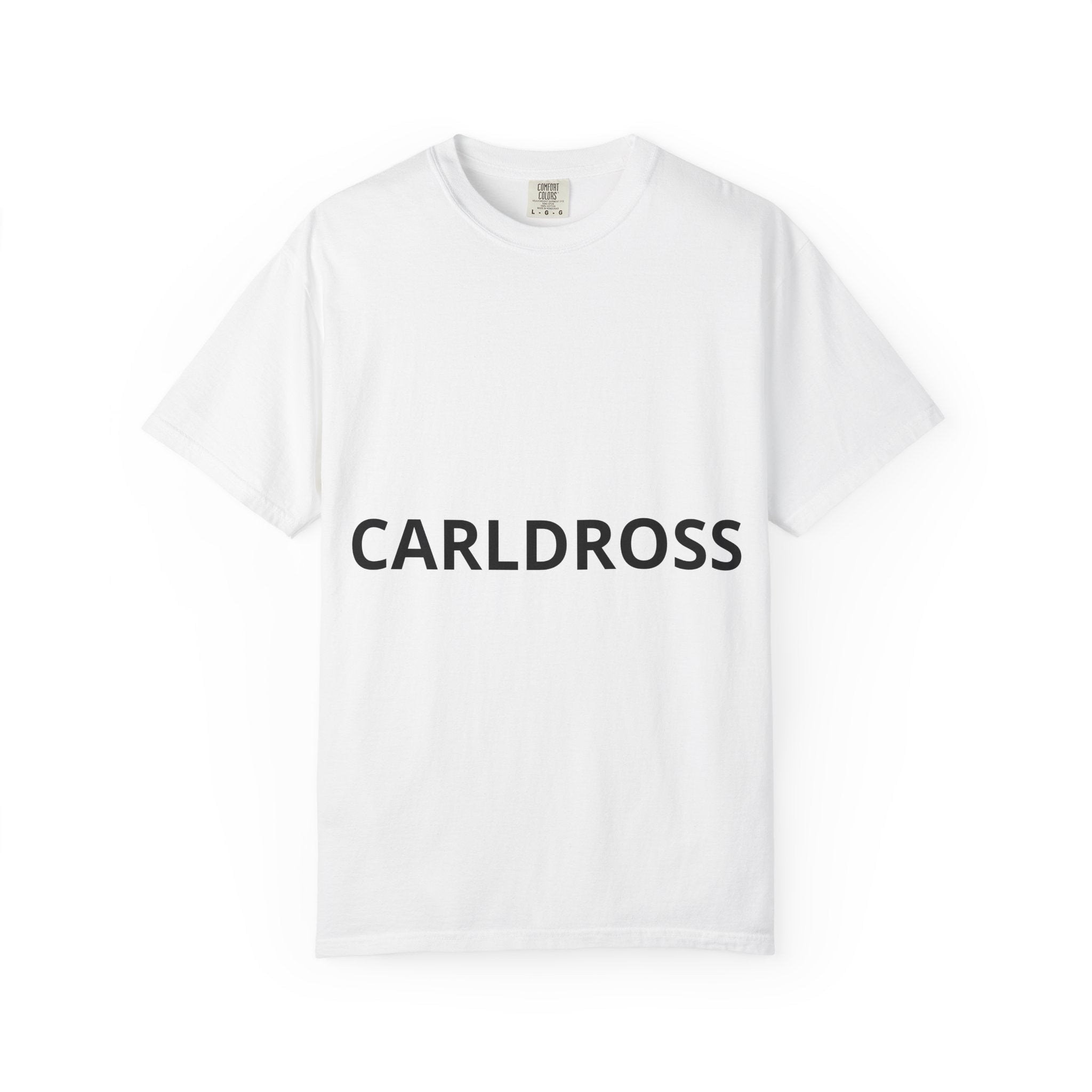CARLDROSS Signature Tee — Heavyweight Cotton
