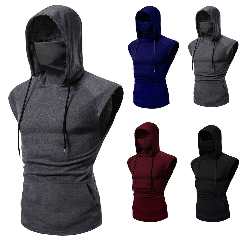 Hooded Splice Sports Vest