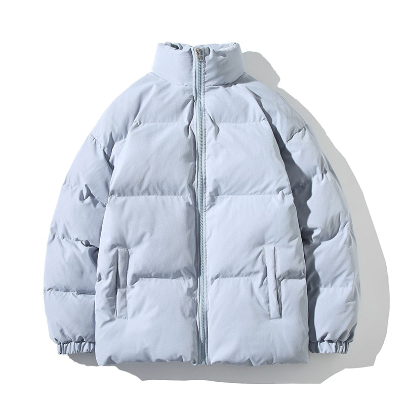Stand Collar Parka Jacket
