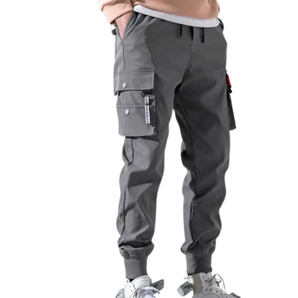 Men's Cargo Jogger Pants — Multi-Pocket Streetwear
