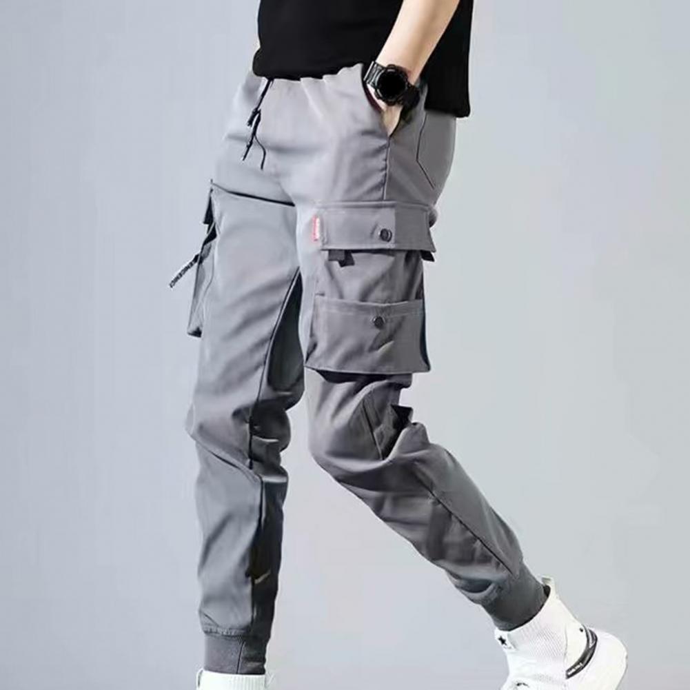Men's Cargo Jogger Pants — Multi-Pocket Streetwear
