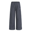 Checkered Wide-Leg Trousers