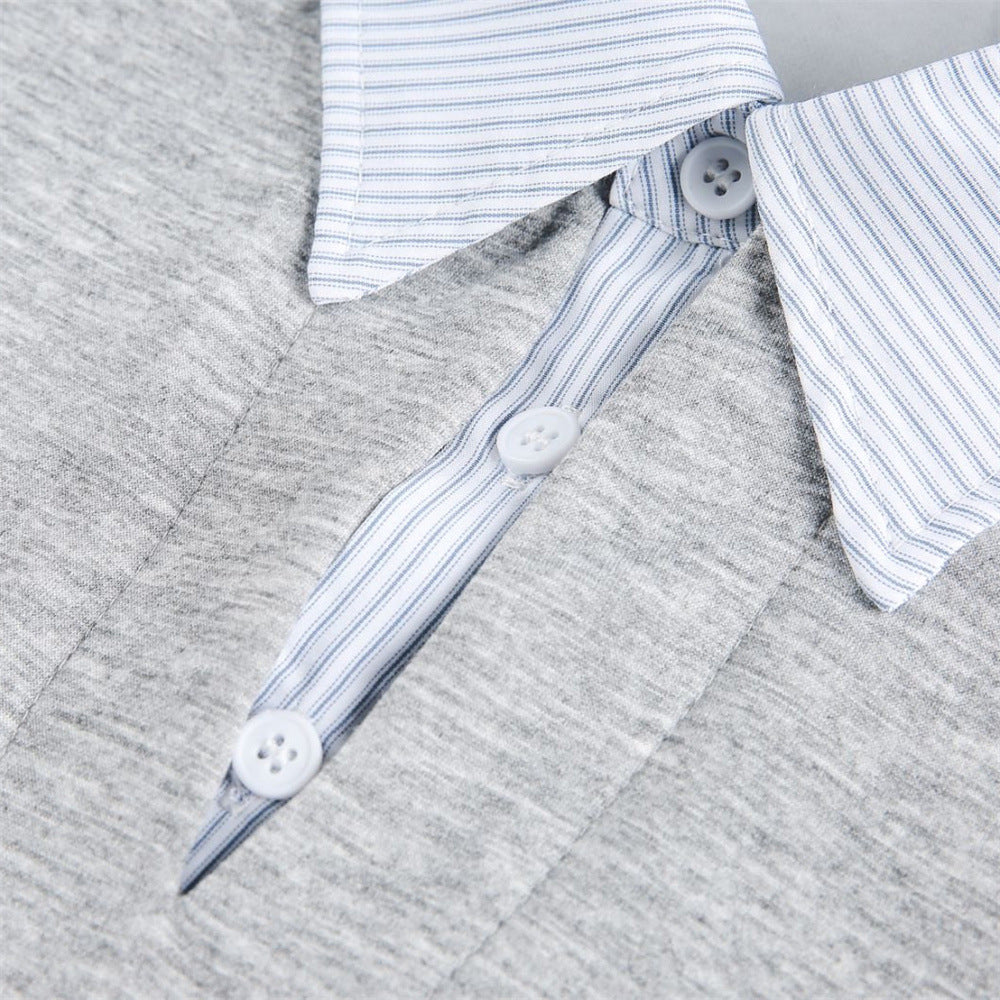 Men's Layered Polo Shirt