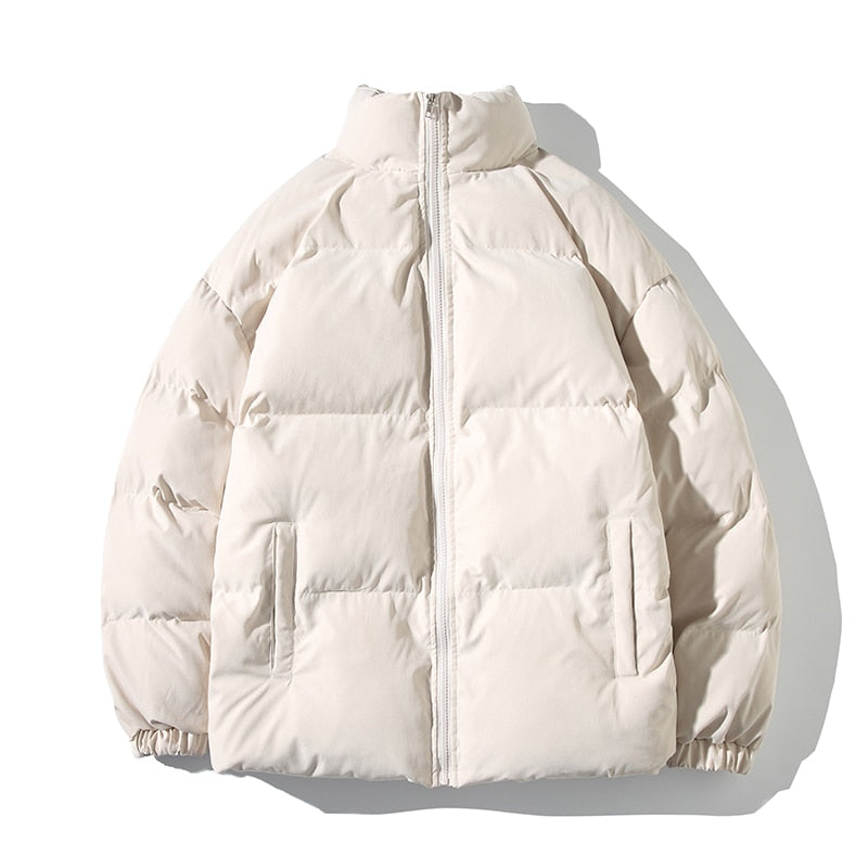 Stand Collar Parka Jacket