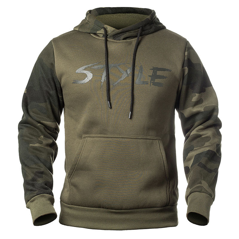 Camo Pullover Hoodie