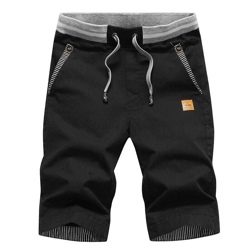 Relaxed Cotton Beach Shorts — Men's Everyday Wear