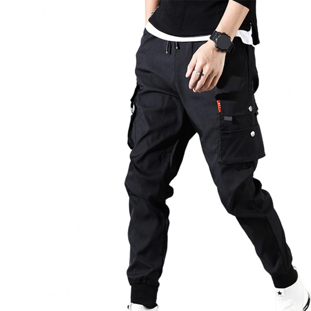 Men's Cargo Jogger Pants — Multi-Pocket Streetwear