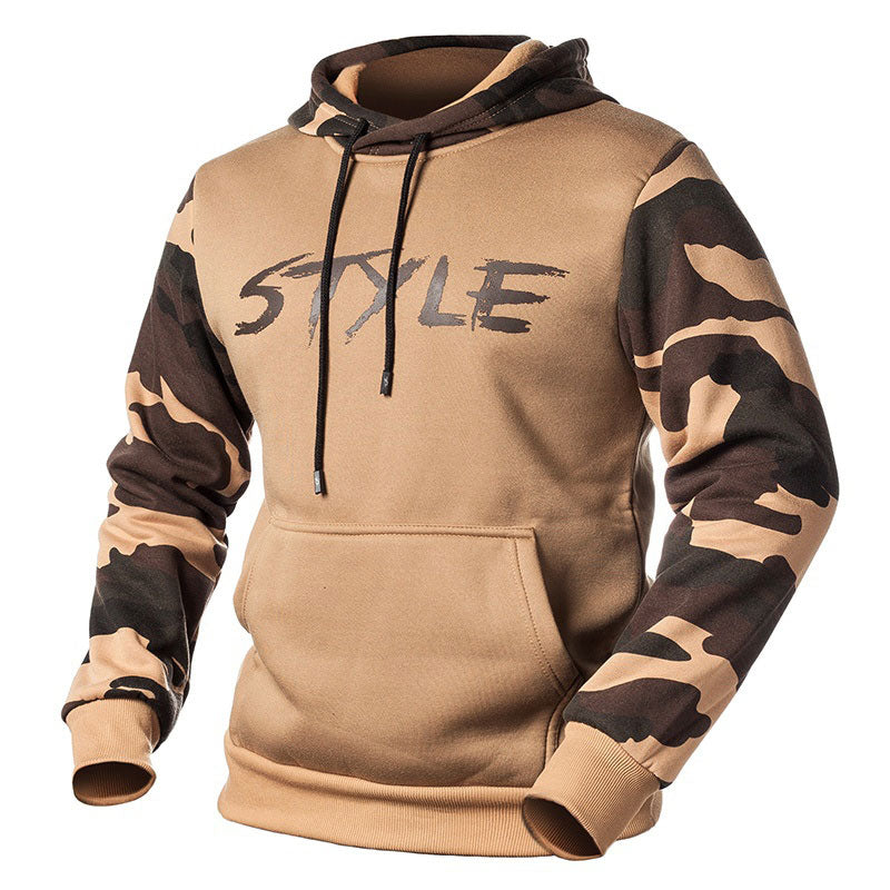 Camo Pullover Hoodie