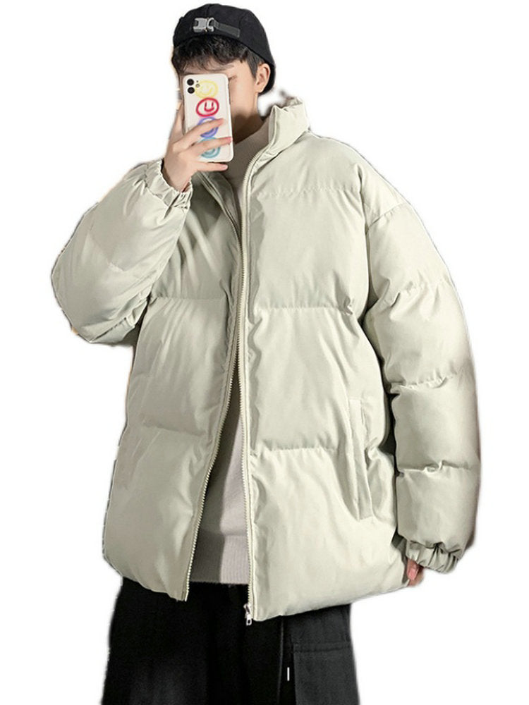 Stand Collar Parka Jacket