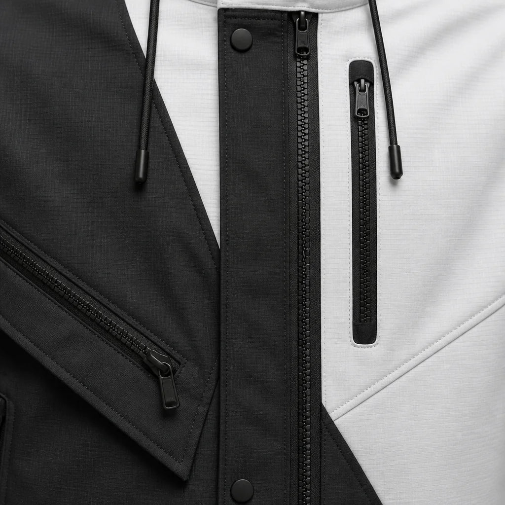 [Scale AI] detail — Paneled Technical Streetwear Jacket