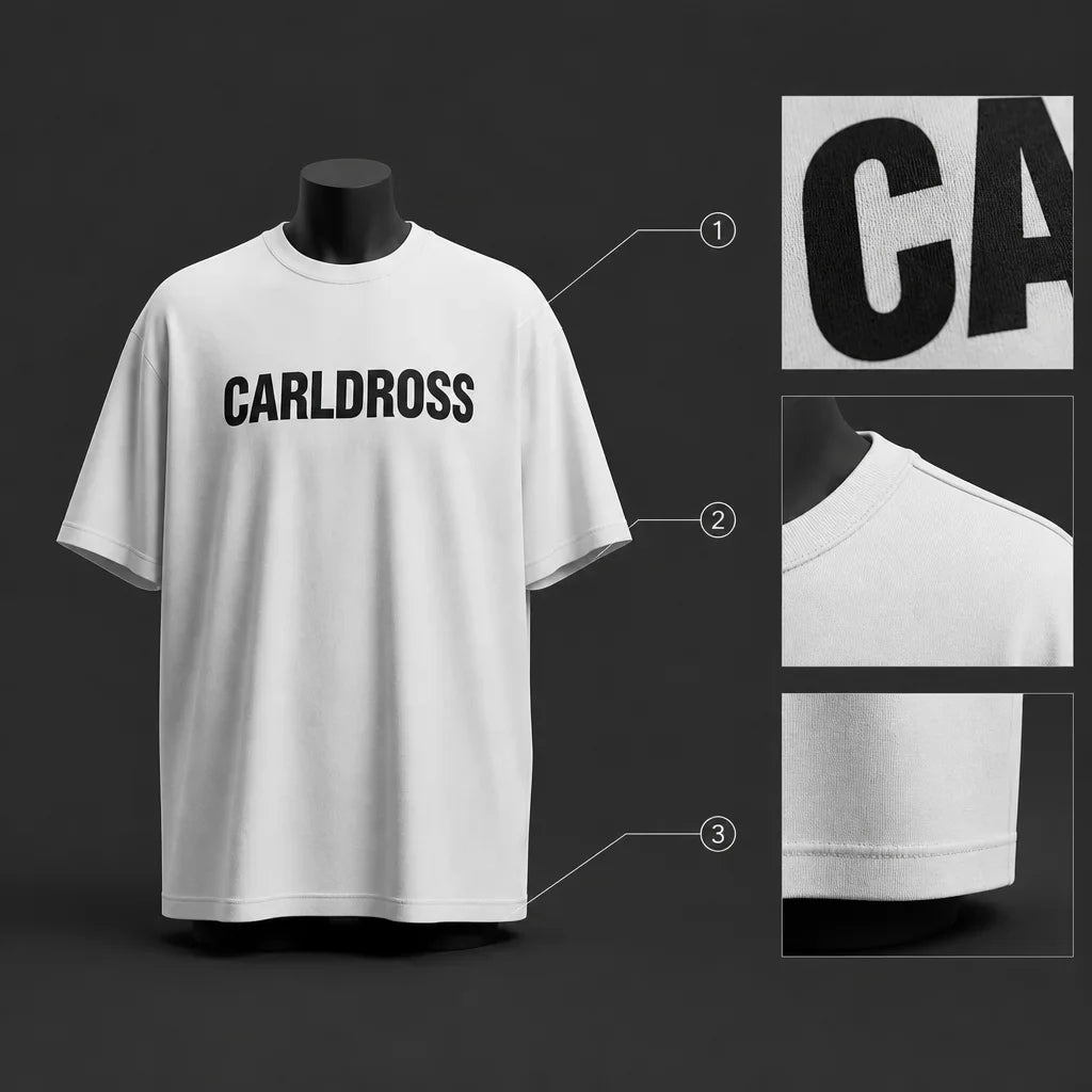 [Scale AI] infographie — Oversized White Typography T-Shirt